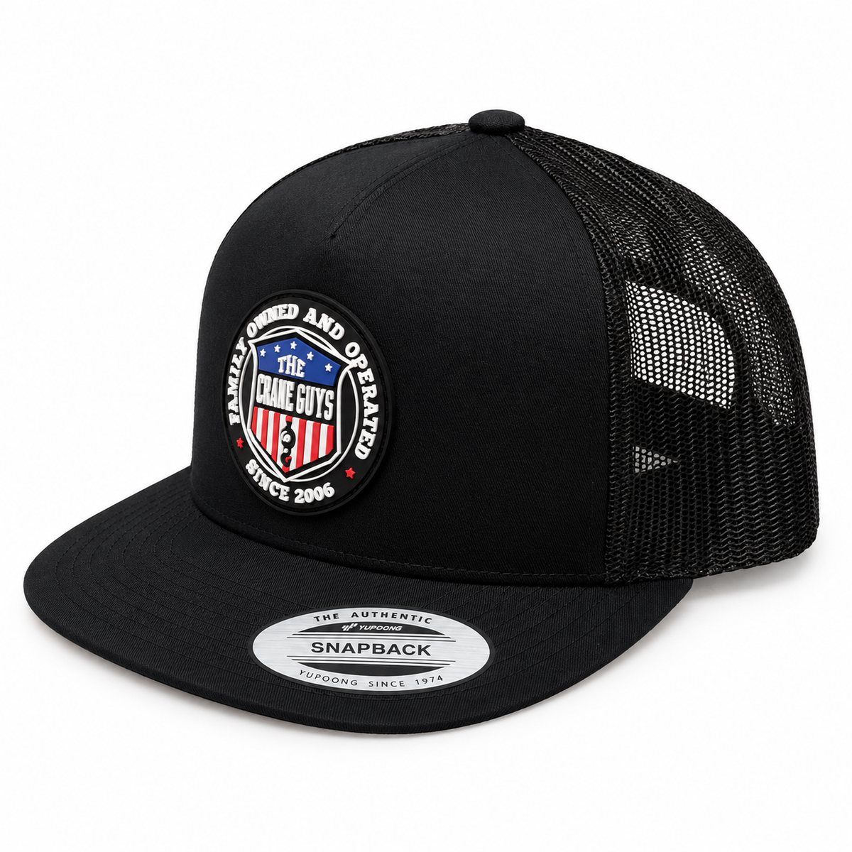 TCG Pvc Patch Trucker Hat