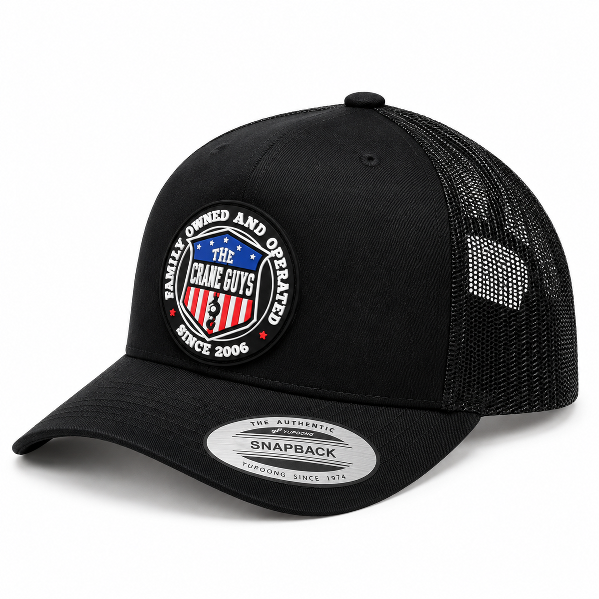 TCG Pvc Patch Trucker Hat