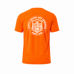 Circle Logo Short Sleeve T-Shirt - Safety Orange