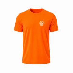 Circle Logo Short Sleeve T-Shirt - Safety Orange